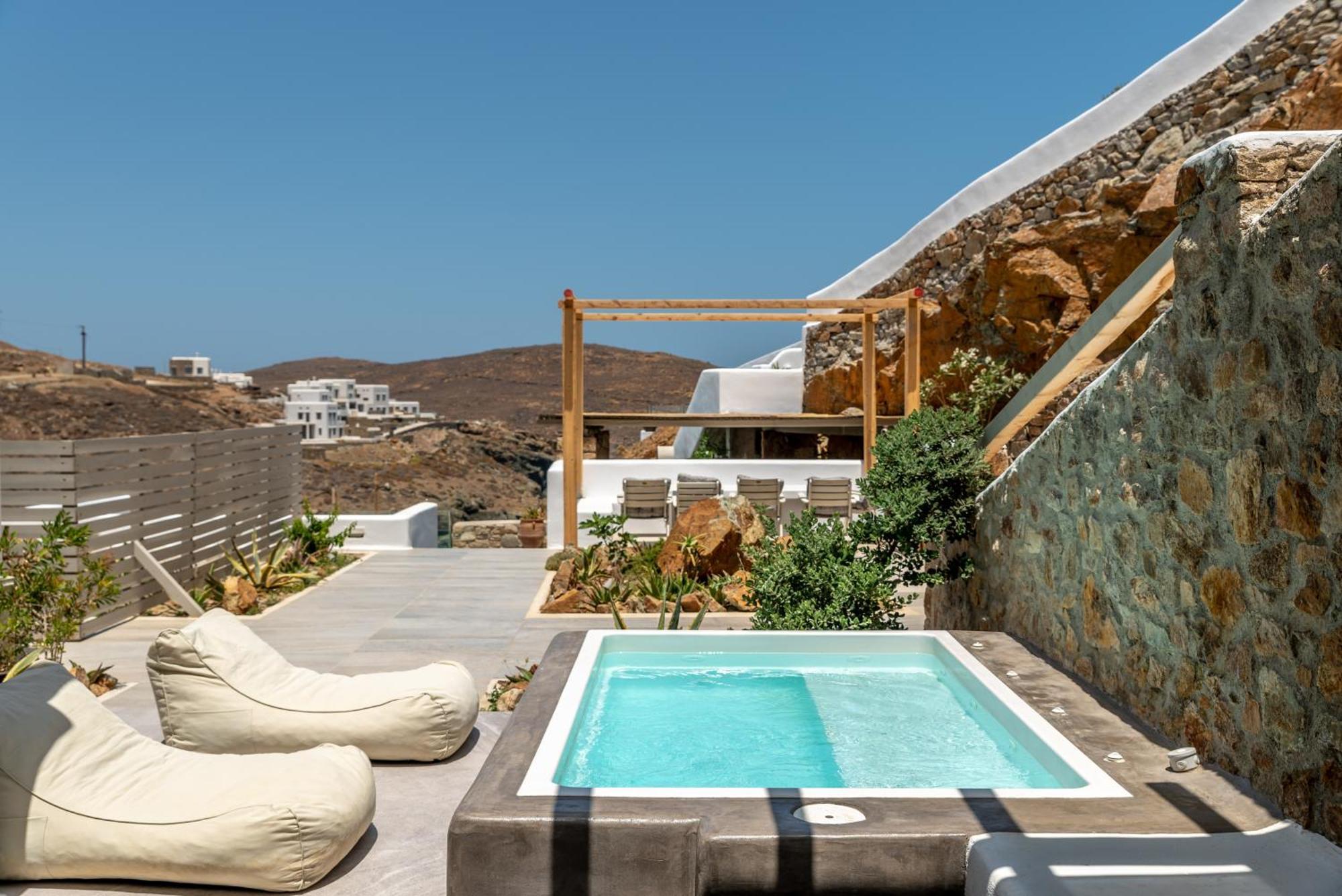 Miramare Suites Mykonos Merchia Beach Zewnętrze zdjęcie